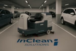 Barredora Bhior en un parking